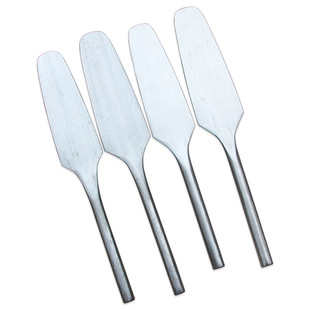 弹簧钢砖刀全钢双面瓦刀泥瓦匠砌墙胶泥灰砖刀新款小把子泥刀铲刀