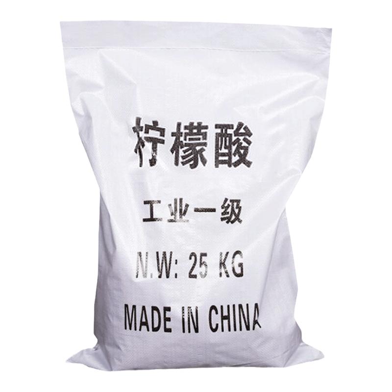 包邮工业级一水柠檬酸25kg袋柠檬酸除垢剂电水壶饮水机除垢水处理
