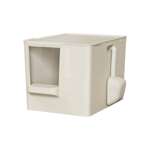 meoof猫砂盆热销榜超级大号新型缅因觅凹猫砂盆防臭全封闭防外溅