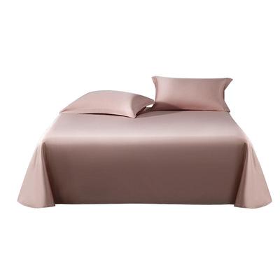 水星家纺100支长绒棉贡缎床单