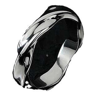 不掉色莫比乌斯环戒指男潮高级感潮流个性潮牌男生钛钢单身戒男款