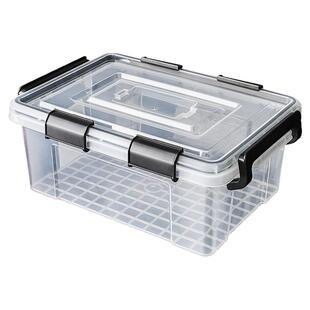 大容量防潮箱收纳箱透明防潮相机摄影器材镜头运输箱塑料储物箱