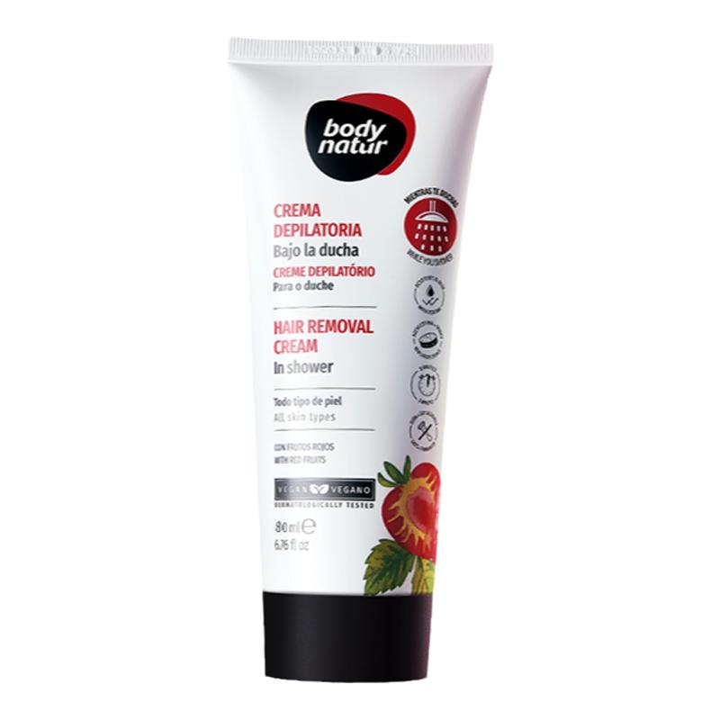 BodyNatur美體舒沐浴脫毛膏女腋下私處全身比基尼私密處80ml