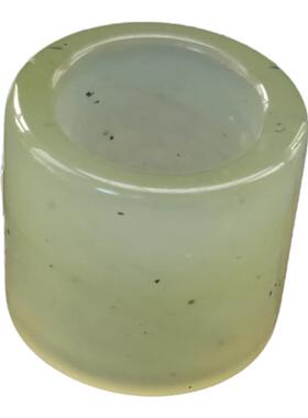 纯天然玉扳指戒指个性饰品时尚