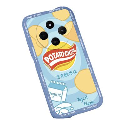 薯片适用红米14C手机壳小米Redmi14C新款2409BRN2CC硅胶乐事潮牌保护套全包防摔redmic十四C14男女老人用4G软