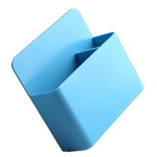 磁性收纳笔筒可挂可吸式白板笔收纳盒黑板壁挂大容量磁铁笔盒磁力吸粉笔挂墙黑板擦墙贴放粉笔的盒子装笔双格