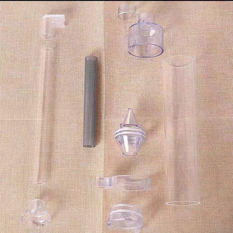 鱼缸内置透明鱼便收集器自动分离鱼粪便捷水族清洁清理器具