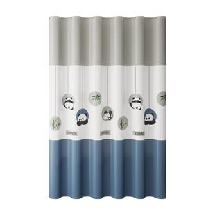 卫生间浴帘浴室隔断帘套装免打孔杆淋浴防霉遮挡帘洗澡宿挂舍帘子