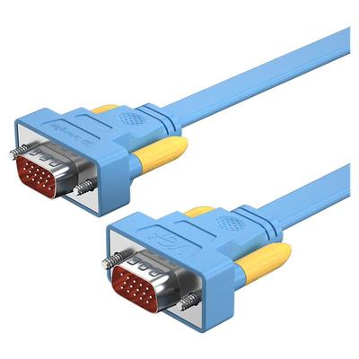 扁平VGA线电脑显示器连接线视频