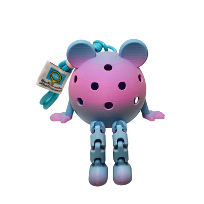 匹克球星人创意周边挂件