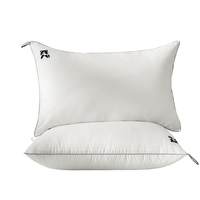 罗莱生活LOVO乐蜗家纺枕芯枕头抗菌防螨纤维对枕可水洗2只装