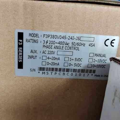 议价全新 WATT桦特 F3P380V045-24J-JS 三相