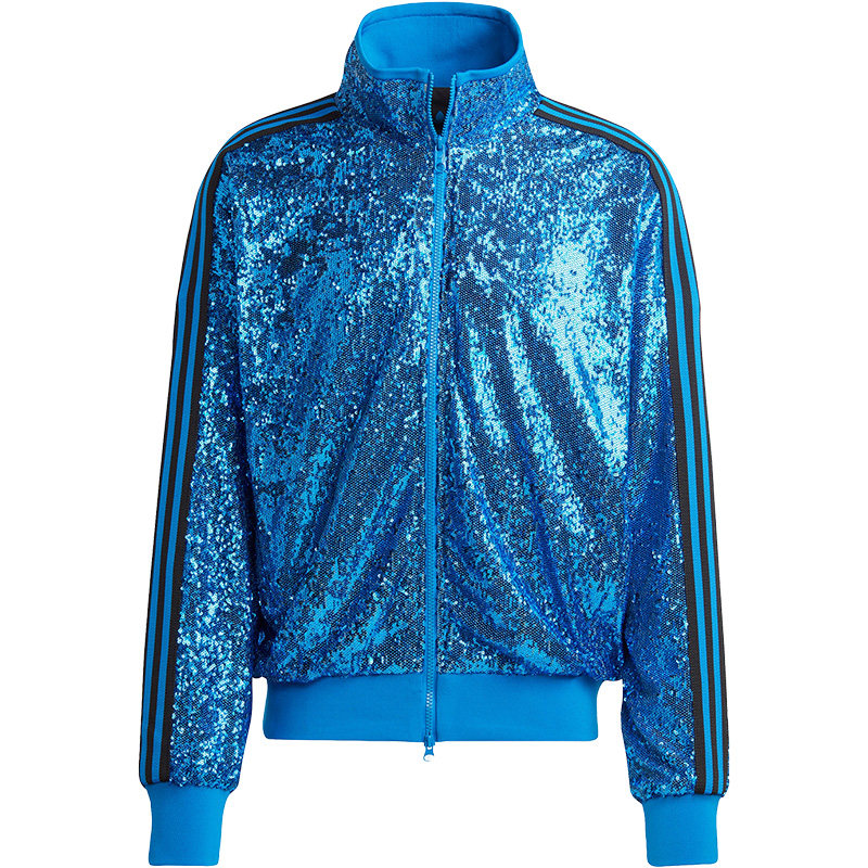 Adidas/阿迪达斯正品休闲经典亮片男子运动夹克外套IA2463