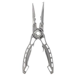 友渡不锈钢多功能路亚钳子新款长嘴剪刀绑取钩开环剪PE线钓鱼钳子