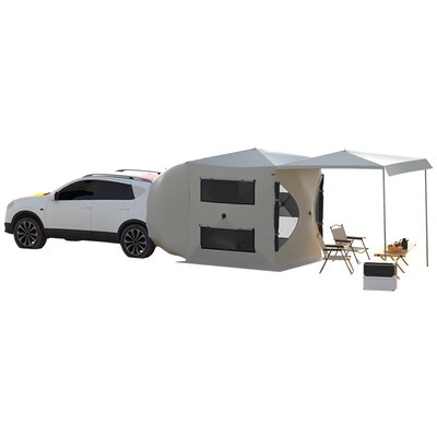 车尾帐篷延伸自驾游户外遮阳