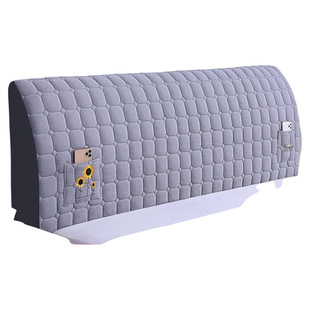 床头套罩2025新款床头罩软包床头套木床靠背套加厚通用防尘罩木头