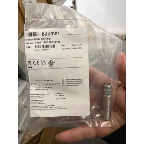 询价Baumer堡盟电感式接近开关 IFRM 12P1701/S