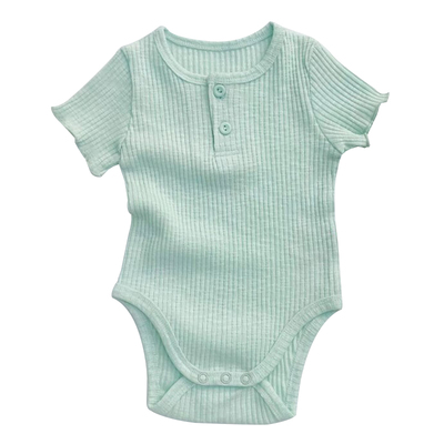现货韩国进口新生婴儿爬服哈衣