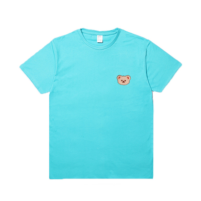 青春情侣装休闲宽松运动印花t恤