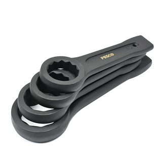 重型敲击梅花扳手单头加厚锤挨击打扳手27/30/36/41/46/50/60/75