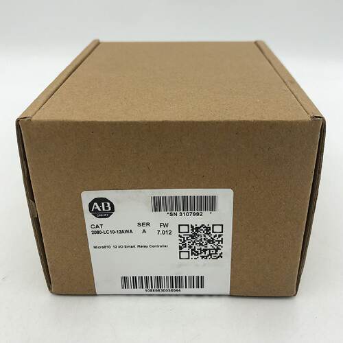 议价2080-LC10-12AWA罗克韦尔AB Micro810 控制器全新2080LC1012A
