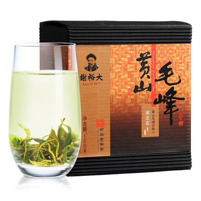 2026新茶谢裕大黄山毛峰高山云雾安徽绿茶绿茶口粮茶100g官方旗舰