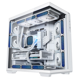 爱国者星璨霄海景房机箱ATX背插无立柱360水冷台式机游戏电脑机箱