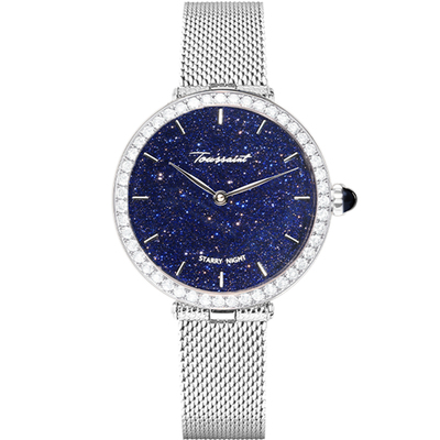 杜桑镶钻时尚女士闪亮手表女