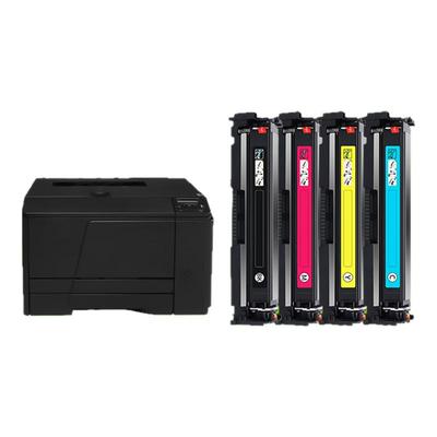 适用惠普CP1215硒鼓M251n M276nw/n CP1514n CM1415fnw/fn 1251 1253 1525 CB540A CE320A CF210A打印机碳粉