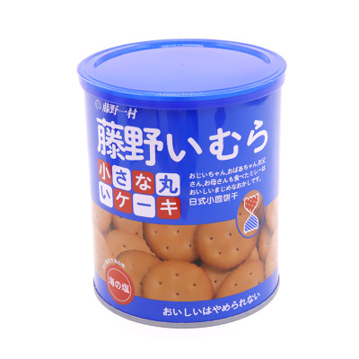 藤野一村网红日式海盐小圆饼干