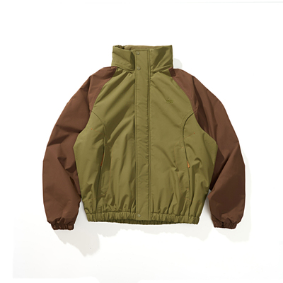 NOTHOMME三防立领拼色保暖棉服男