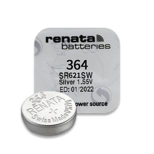 Renata364 394 371 377 321 390 395型号sr621sw适用原装专用瑞士进口手表电池瑞纳达正品通用纽扣小颗粒电子