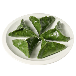 辣二婶江西赣州香辣腊肉三角艾米果手工艾草青团糕点传统特色小吃