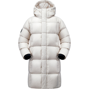 【baby同款】企鹅雪呼呼羽绒服女中长款25冬新款过膝防风保暖外套