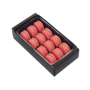 法国马卡龙甜点12枚LOGO定制包装西式糕点心蛋糕甜品送女友礼盒
