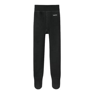 英氏儿童打底袜加绒加厚秋冬新款小女孩袜子羊毛保暖女童连裤袜子