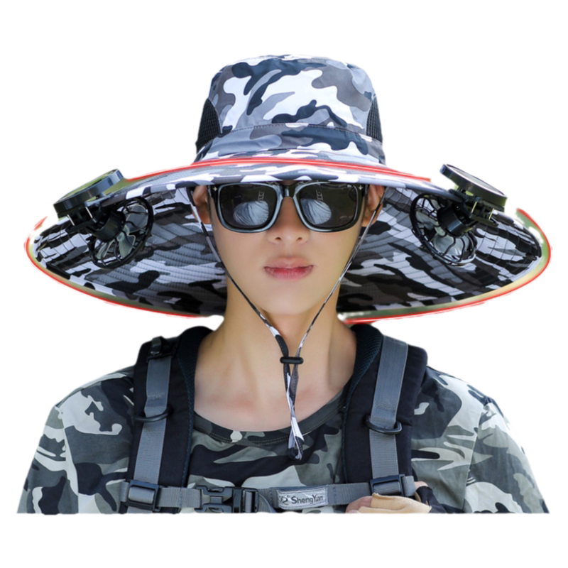 jeagutt简积风扇帽子送运费险