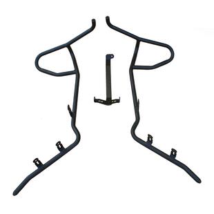 适用于HJ150T-28豪爵UHR150护杠排气杠前后保险杠防摔杠改装配件