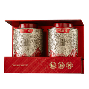 潮州鸭屎香凤凰单丛茶鸭屎香茶叶蜜兰香鸭屎香凤凰单枞茶叶礼盒装