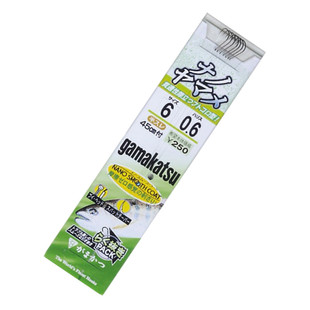 伽玛卡兹溪流钩鳟鱼钩加子线半成品纳米磨砂超锋利仕挂11986