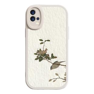 适用vivoiqooz9手机壳k11新款x100pro小鸟花opporeno12液态findx7硅胶一加ace复古风neo9软12男s19女80保护套