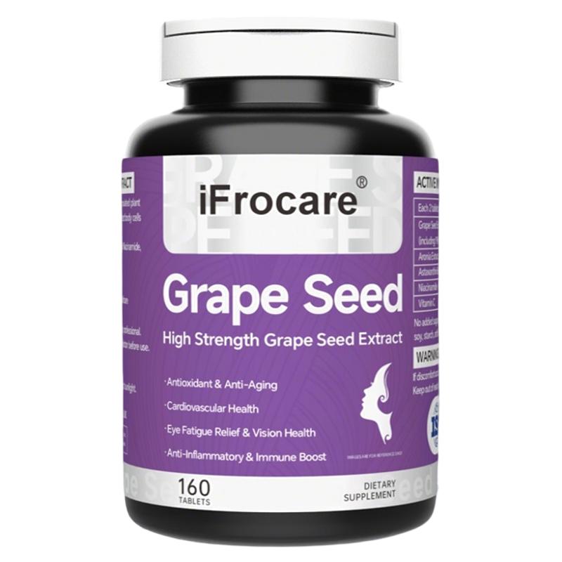 iFrocare葡萄籽片中老年淡化花青