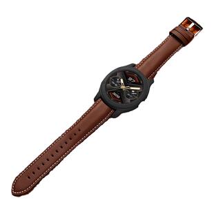 适用华为手表watch gt cyber闪变表壳华为gt cyber表带新款HUAWEI GT Cyber改装一体表壳真皮替换带男款配件