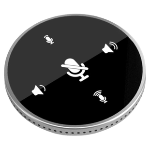 亮一首Y02 全向麦克风音响一体电脑USB话筒远程会议视频游戏语音