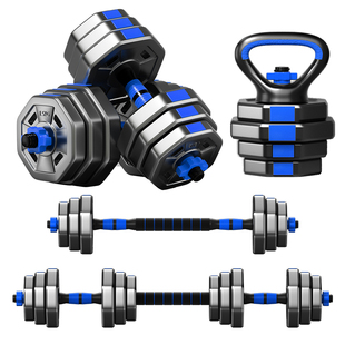 哑铃男士健身家用器材可调节重量亚铃男杠铃套装青少年壶铃男宿舍