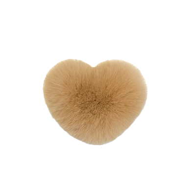 獭兔毛ins夹子毛毛爱心发卡发饰