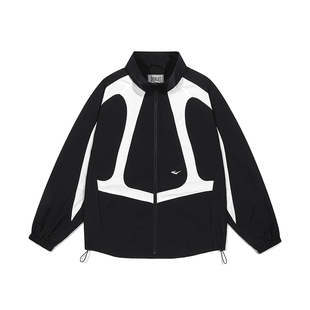 美国EVERLAST拳击健身训练外套男女春季跑步撞色风衣休闲运动夹克