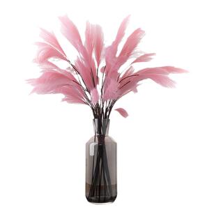 仿真花芦苇草不掉毛北欧INS风家居摆件橱窗装饰花护婚庆拍照道具