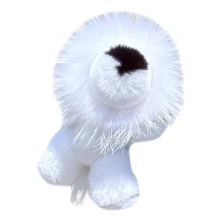 可爱力斯兔獭兔毛狮子挂件毛绒小号皮草公仔玩偶呆萌辛巴包包挂饰