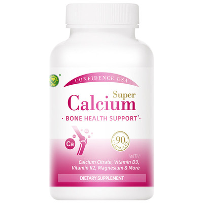 信心康乐倍力柠胶囊钙吸收维生素